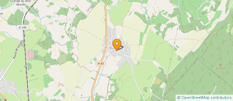 localisation de l'entreprise ASSOCIATION FONCIERE DE BERSAILLIN  BERSAILLIN