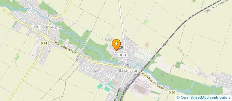 localisation de l'entreprise ASSOCIATION FONCIERE DE BOULT SUR SUIPPE à BOULT-SUR-SUIPPE