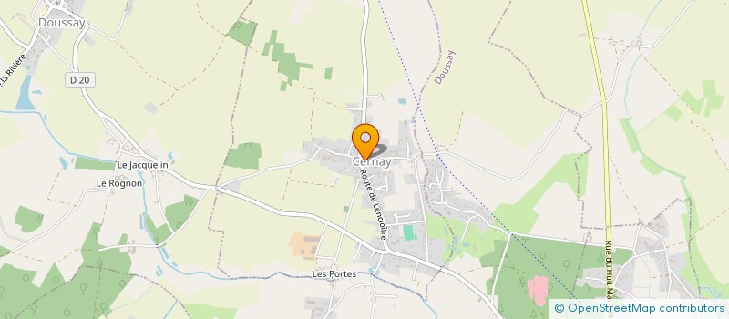 localisation de l'entreprise ASSOCIATION FONCIERE DE CERNAY à CERNAY