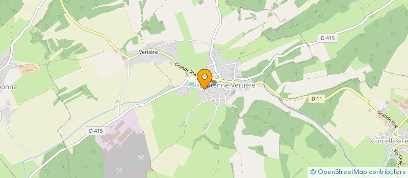 localisation de l'entreprise ASSOCIATION FONCIERE DE CHAUCENNE  CHAUCENNE