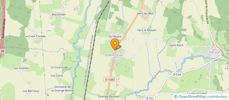 localisation de l'entreprise ASSOCIATION FONCIERE DE COLIGNY  COLIGNY