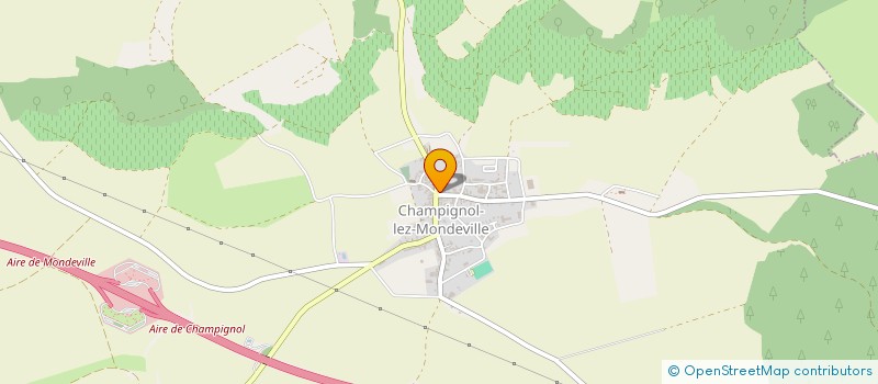 localisation de l'entreprise ASSOCIATION FONCIERE DE COLOMBE LE SEC  COLOMBE-LE-SEC