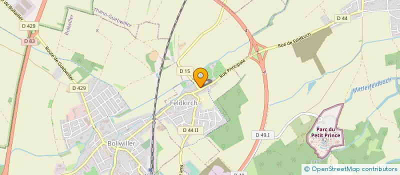 localisation de l'entreprise ASSOCIATION FONCIERE DE FELDKIRCH  FELDKIRCH