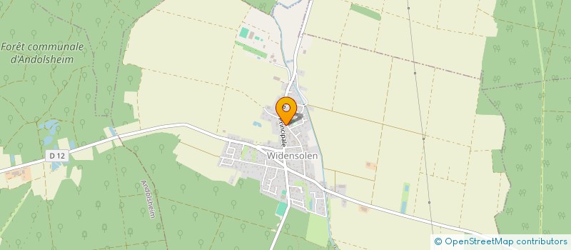 localisation de l'entreprise ASSOCIATION FONCIERE DE FORTSCHWIHR  FORTSCHWIHR