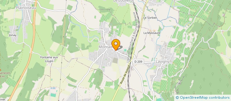 localisation de l'entreprise ASSOCIATION FONCIERE DE FRONTENAY à FRONTENAY