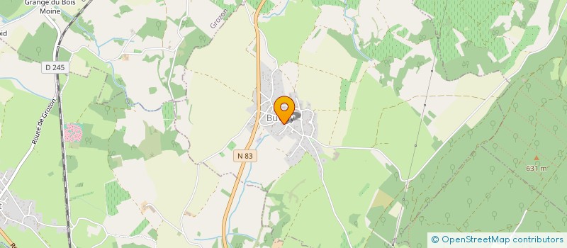 localisation de l'entreprise ASSOCIATION FONCIERE DE GROZON  GROZON