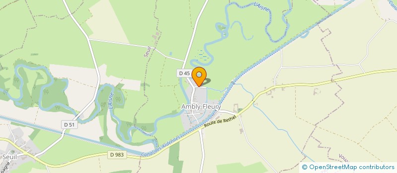 localisation de l'entreprise ASSOCIATION FONCIERE DE LAMETZ  LAMETZ