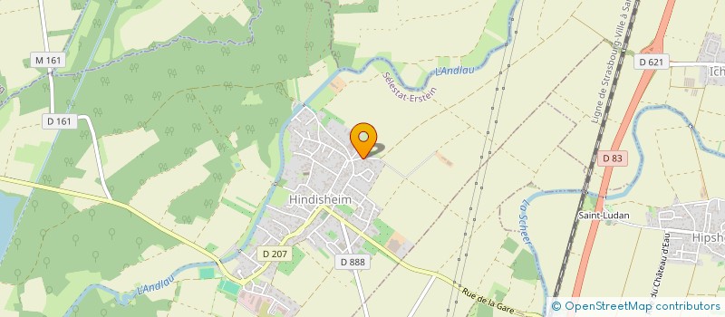 localisation de l'entreprise ASSOCIATION FONCIERE DE LIMERSHEIM  LIMERSHEIM