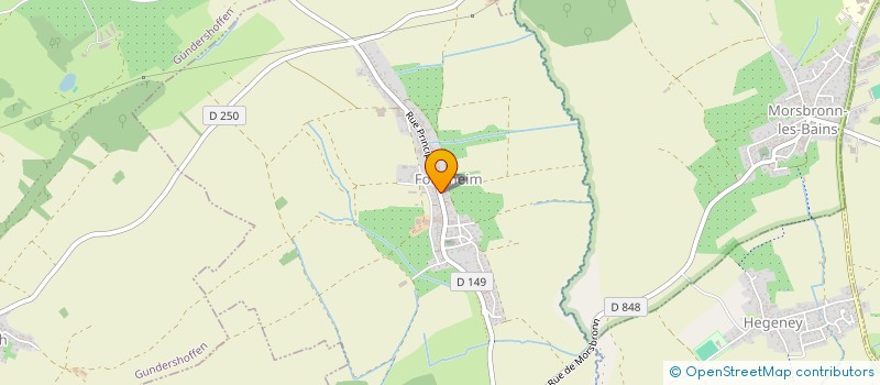 localisation de l'entreprise ASSOCIATION FONCIERE DE MIETESHEIM  MIETESHEIM