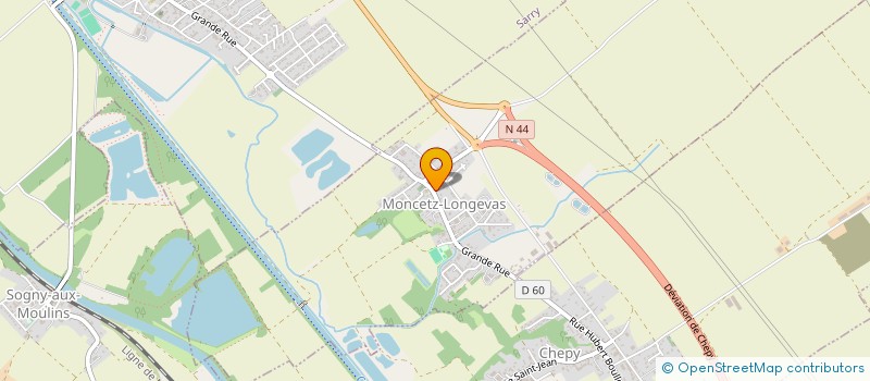 localisation de l'entreprise ASSOCIATION FONCIERE DE MONCETZ LONGEVAS  MONCETZ-LONGEVAS