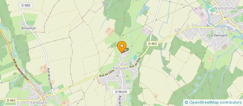 localisation de l'entreprise ASSOCIATION FONCIERE DE MUESPACH  MUESPACH