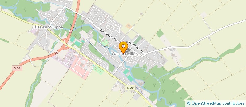 localisation de l'entreprise ASSOCIATION FONCIERE DE POMACLE  POMACLE