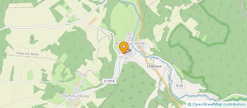 localisation de l'entreprise ASSOCIATION FONCIERE DE PRUSLY SUR OURCE à PRUSLY-SUR-OURCE