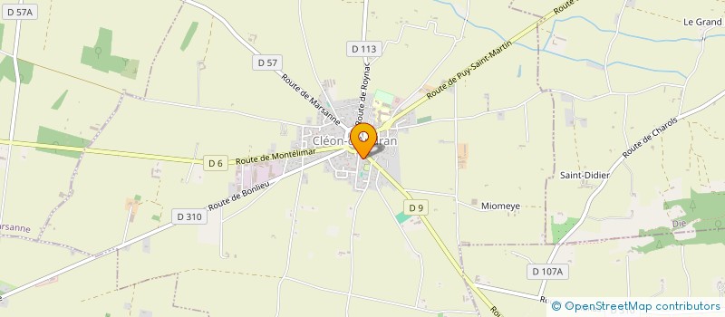 localisation de l'entreprise ASSOCIATION FONCIERE DE REMEMBREMENT à PUY-SAINT-MARTIN