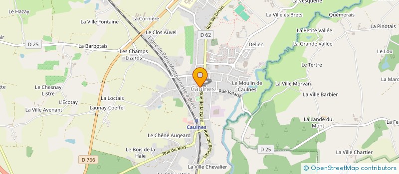 localisation de l'entreprise ASSOCIATION FONCIERE DE REMEMBREMENT à CAULNES