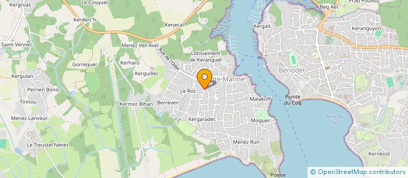 localisation de l'entreprise ASSOCIATION FONCIERE DE REMEMBREMENT  TREMEOC