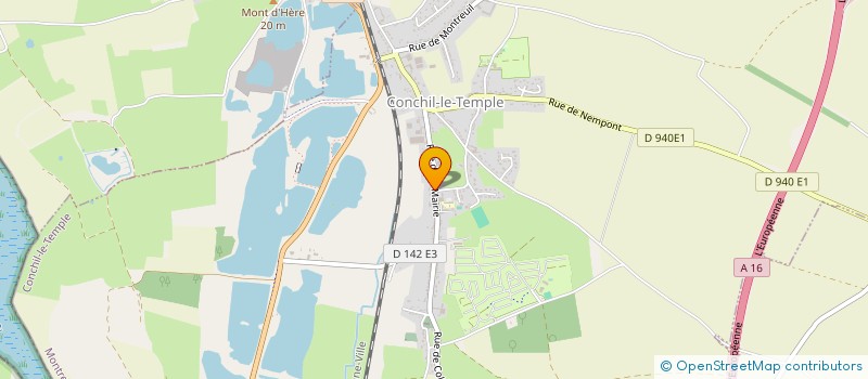 localisation de l'entreprise ASSOCIATION FONCIERE DE REMEMBREMENT  CONCHIL-LE-TEMPLE