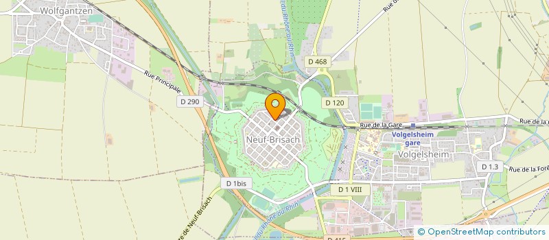 localisation de l'entreprise ASSOCIATION FONCIERE DE REMEMBREMENT  HETTENSCHLAG