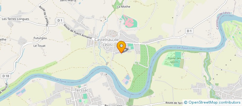 localisation de l'entreprise ASSOCIATION FONCIERE DE REMEMBREMENT  FLORENTIN