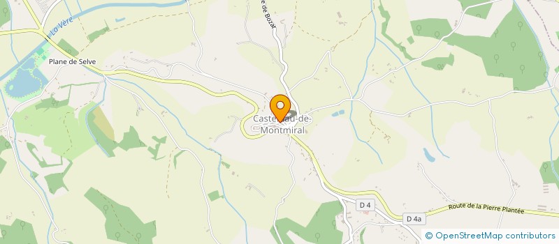 localisation de l'entreprise ASSOCIATION FONCIERE DE REMEMBREMENT  CASTELNAU-DE-MONTMIRAL