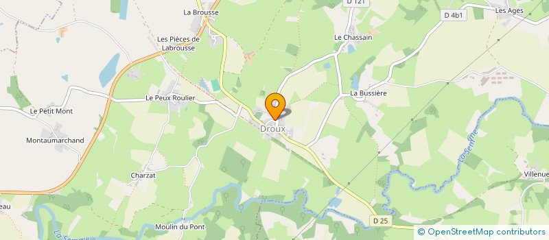 localisation de l'entreprise ASSOCIATION FONCIERE DE REMEMBREMENT à SAINT-LEGER-MAGNAZEIX
