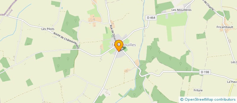 localisation de l'entreprise ASSOCIATION FONCIERE DE REMEMBREMENT  CHARNY OREE DE PUISAYE