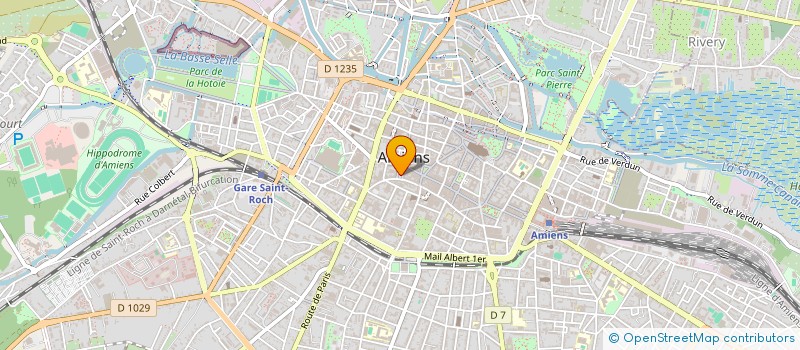 localisation de l'entreprise ASSOCIATION FONCIERE DE REMEMBREMENT AMIENS NORD NORD EST à AMIENS