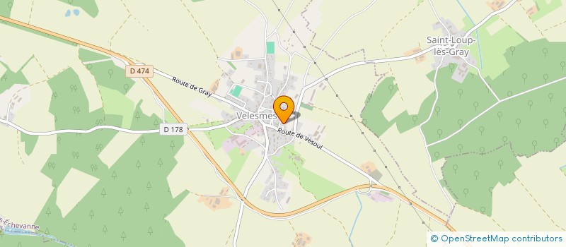 localisation de l'entreprise ASSOCIATION FONCIERE DE REMEMBREMENT DE AUVET ET LA CHAPELOTTE  AUVET-ET-LA-CHAPELOTTE