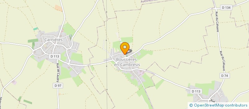 localisation de l'entreprise ASSOCIATION FONCIERE DE REMEMBREMENT DE BOUSSIERES-EN-CAMBRESIS à BOUSSIERES-EN-CAMBRESIS