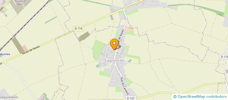 localisation de l'entreprise ASSOCIATION FONCIERE DE REMEMBREMENT DE CAGNONCLES  CAGNONCLES