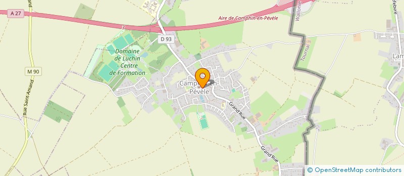 localisation de l'entreprise ASSOCIATION FONCIERE DE REMEMBREMENT DE CAMPHIN-EN-PEVELE à CAMPHIN-EN-PEVELE