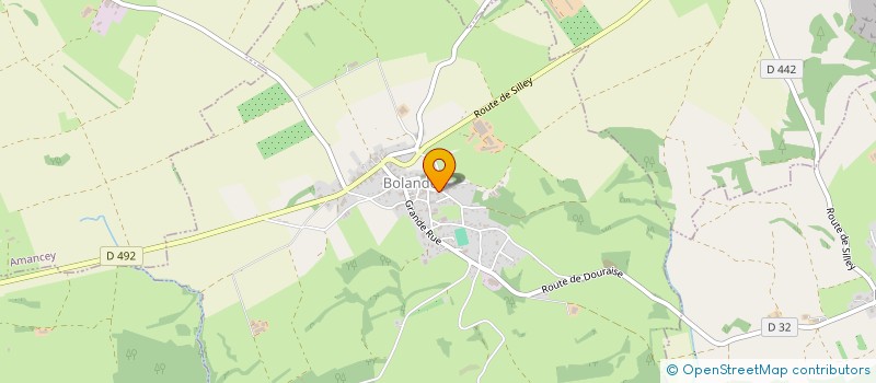 localisation de l'entreprise ASSOCIATION FONCIERE DE REMEMBREMENT DE CLERON  CLERON