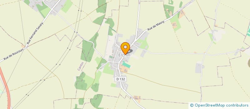 localisation de l'entreprise ASSOCIATION FONCIERE DE REMEMBREMENT DE ERCHIN ET VILLERS AU TERTRE à ERCHIN