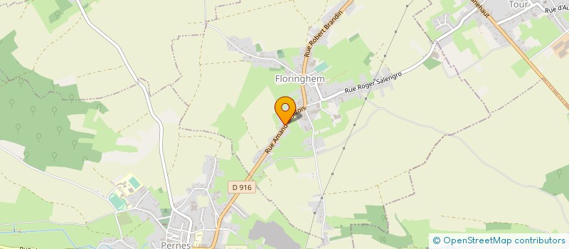localisation de l'entreprise ASSOCIATION FONCIERE DE REMEMBREMENT DE FLORINGHEM  FLORINGHEM