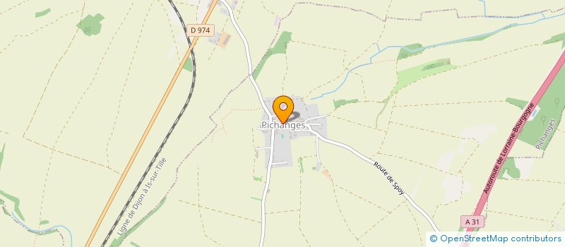 localisation de l'entreprise ASSOCIATION FONCIERE DE REMEMBREMENT DE PICHANGES  PICHANGES