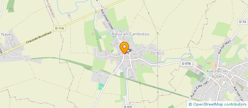 localisation de l'entreprise ASSOCIATION FONCIERE DE REMEMBREMENT DE RIEUX EN CAMBRESIS à RIEUX-EN-CAMBRESIS