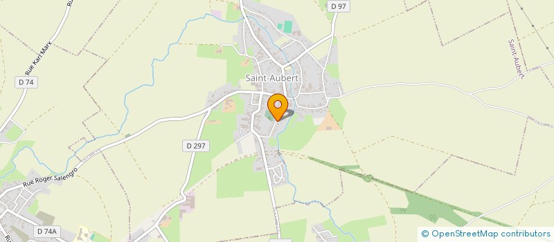 localisation de l'entreprise ASSOCIATION FONCIERE DE REMEMBREMENT DE SAINT AUBERT à SAINT-AUBERT