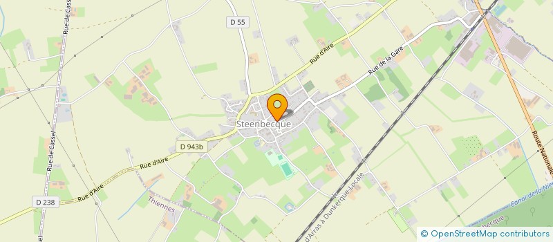 localisation de l'entreprise ASSOCIATION FONCIERE DE REMEMBREMENT DE THIENNES à THIENNES