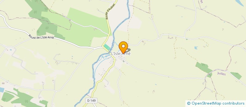 localisation de l'entreprise ASSOCIATION FONCIERE DE REMEMBREMENT DES COMMUNES DE LAHITTE MARSAN MONTEGUT  MARSAN