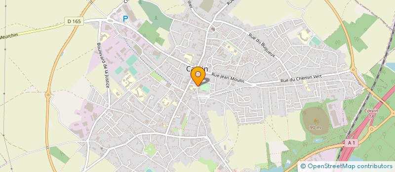 localisation de l'entreprise ASSOCIATION FONCIERE DE REMEMBREMENTCARVIN MEURCHIN  CARVIN