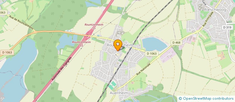 localisation de l'entreprise ASSOCIATION FONCIERE DE ROPPENHEIM  ROPPENHEIM