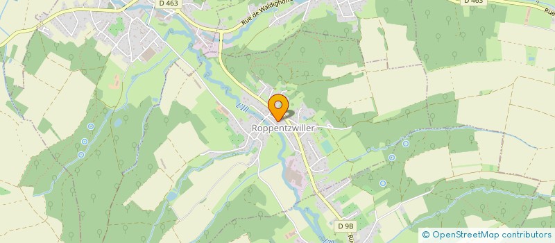 localisation de l'entreprise ASSOCIATION FONCIERE DE ROPPENTZWILLER  ROPPENTZWILLER