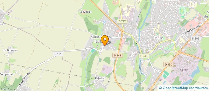 localisation de l'entreprise ASSOCIATION FONCIERE DE SAINT GENARD à MARCILLE