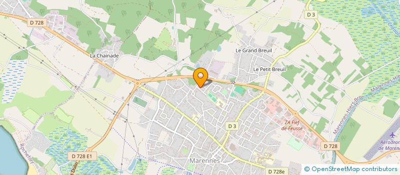 localisation de l'entreprise ASSOCIATION FONCIERE DE SAINT JUST LUZAC à SAINT-JUST-LUZAC