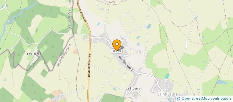 localisation de l'entreprise ASSOCIATION FONCIERE DE SAINT POMPAIN à SAINT-POMPAIN