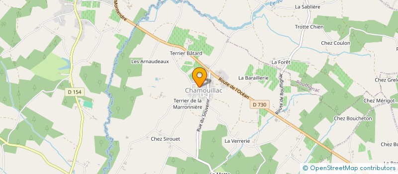 localisation de l'entreprise ASSOCIATION FONCIERE DE SOUSMOULINS à SOUSMOULINS