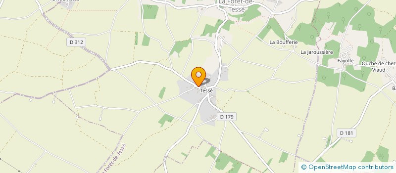 localisation de l'entreprise ASSOCIATION FONCIERE DE SOUVIGNE à SOUVIGNE