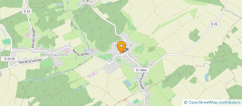 localisation de l'entreprise ASSOCIATION FONCIERE DE TRAUBACH LE HAUT  TRAUBACH-LE-HAUT