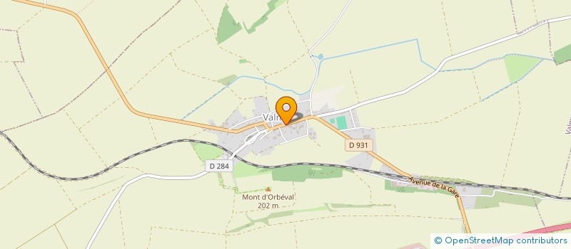 localisation de l'entreprise ASSOCIATION FONCIERE DE VALMY  VALMY