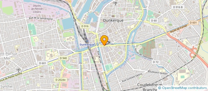 localisation de l'entreprise ASSOCIATION FONCIERE DU LITTORAL DUNKERQ à DUNKERQUE